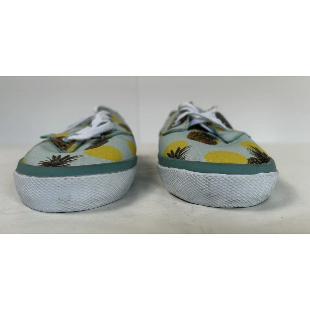 NWT Radii AXEL Mint Pineapple Lace Up Sneakers Shoes Men's Size 8 FM1052